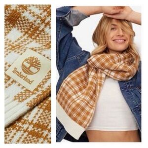 NWT Timberland Buffalo Plaid Scarf.